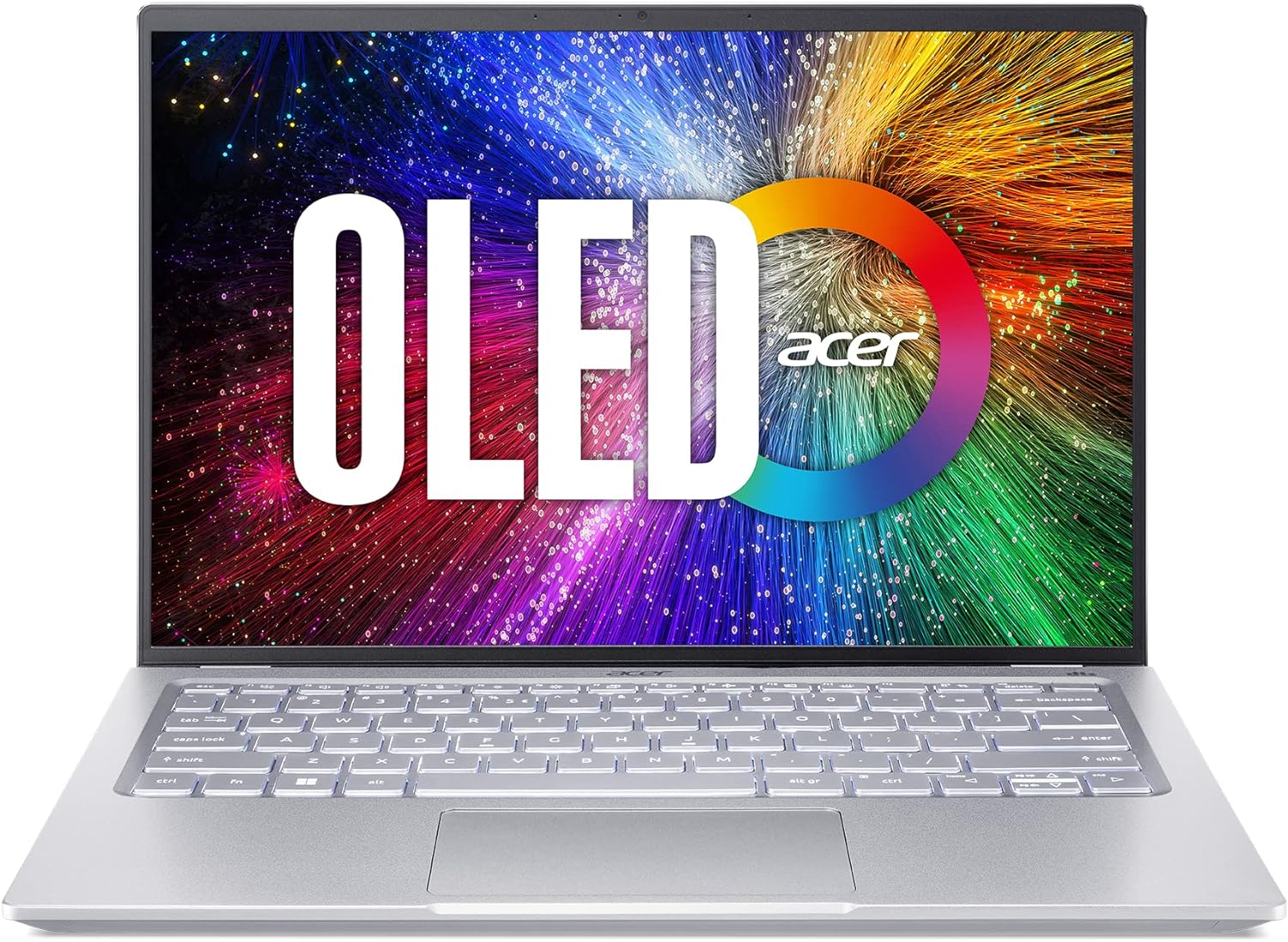 Acer Swift 3 OLED Intel Evo Thin  Light Laptop | 14 OLED 2880x1800 | Intel Core i5-12500H | Intel Iris Xe Graphics | 8GB LPDDR5 | 512GB SSD | Killer Wi-Fi 6E AX1675 | Windows 11 Home | SF314-71-51NN