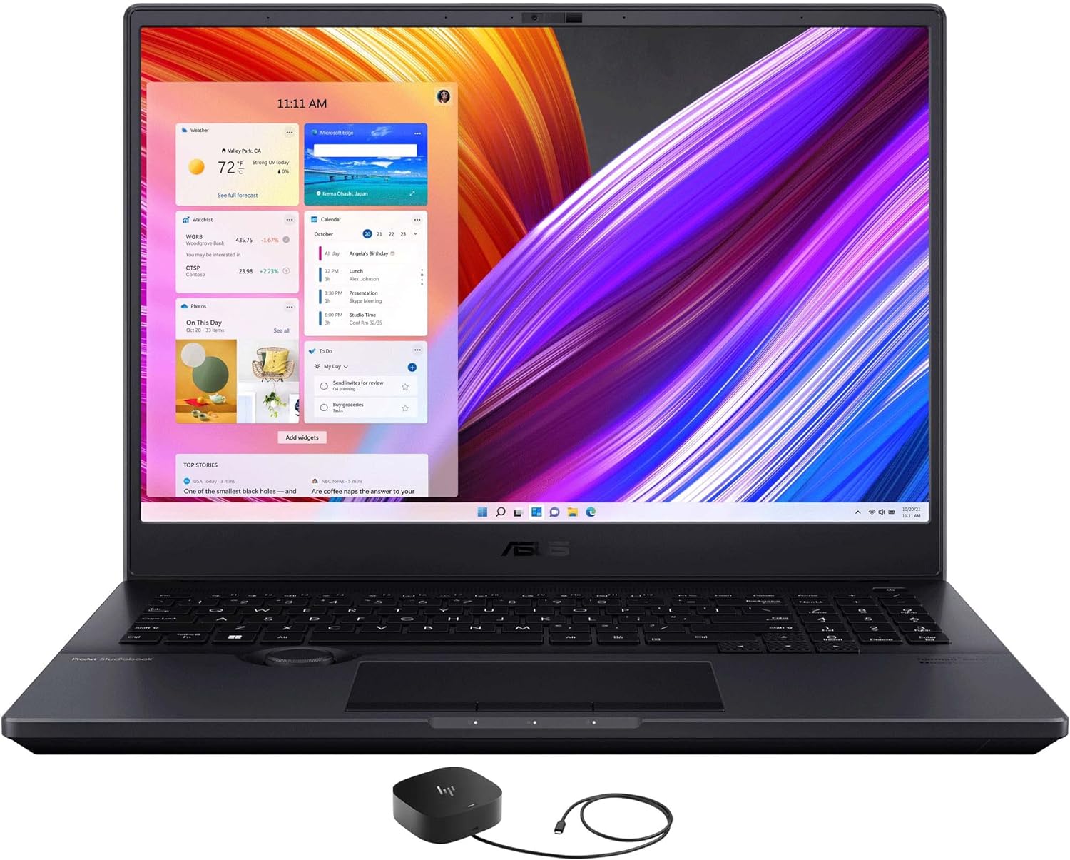 ASUS ProArt Studiobook 16 Workstation Laptop (Intel i7-12700H 14-Core, 64GB DDR5 4800MHz RAM, 2x4TB PCIe SSD RAID 0 (8TB), GeForce RTX 3070 Ti, 16.0 60Hz 4K (3840x2400), Fingerprint, Win 11 Pro)