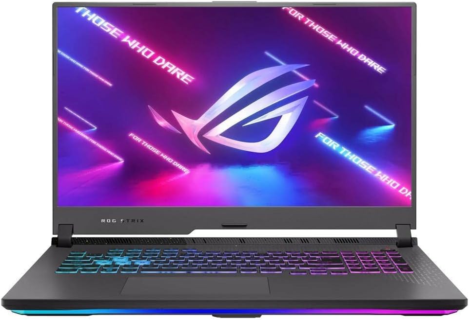ASUS ROG Strix G17 Gaming  Entertainment Laptop (AMD Ryzen 9 6900HX 8-Core, 64GB DDR5 4800MHz RAM, 2x8TB PCIe SSD RAID 0 (16TB), GeForce RTX 3070 Ti, 17.3 240Hz Win 11 Home) with G5 Dock