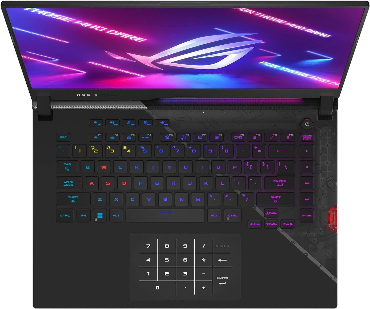 ASUS ROG Strix Scar 15.6 2K 240Hz IPS Gaming Laptop (Intel i9-12900H 14-Core, 64GB DDR5 4800MHz RAM, 2x2TB PCIe SSD RAID 0 (4TB), GeForce RTX 3080 Ti 16GB, RGB Backlit KYB, WiFi 6, Win11P) w/Hub