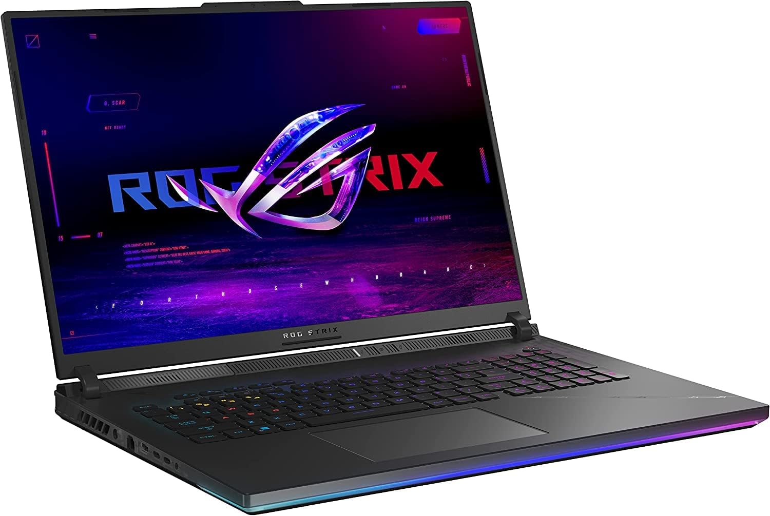 ASUS ROG Strix Scar 18 G834 Gaming  Entertainment Laptop (Intel i9-13980HX 24-Core, 64GB DDR5 4800MHz RAM, 4TB PCIe SSD, GeForce RTX 4090, 18.4 240Hz Win 11 Pro) with G5 Dock