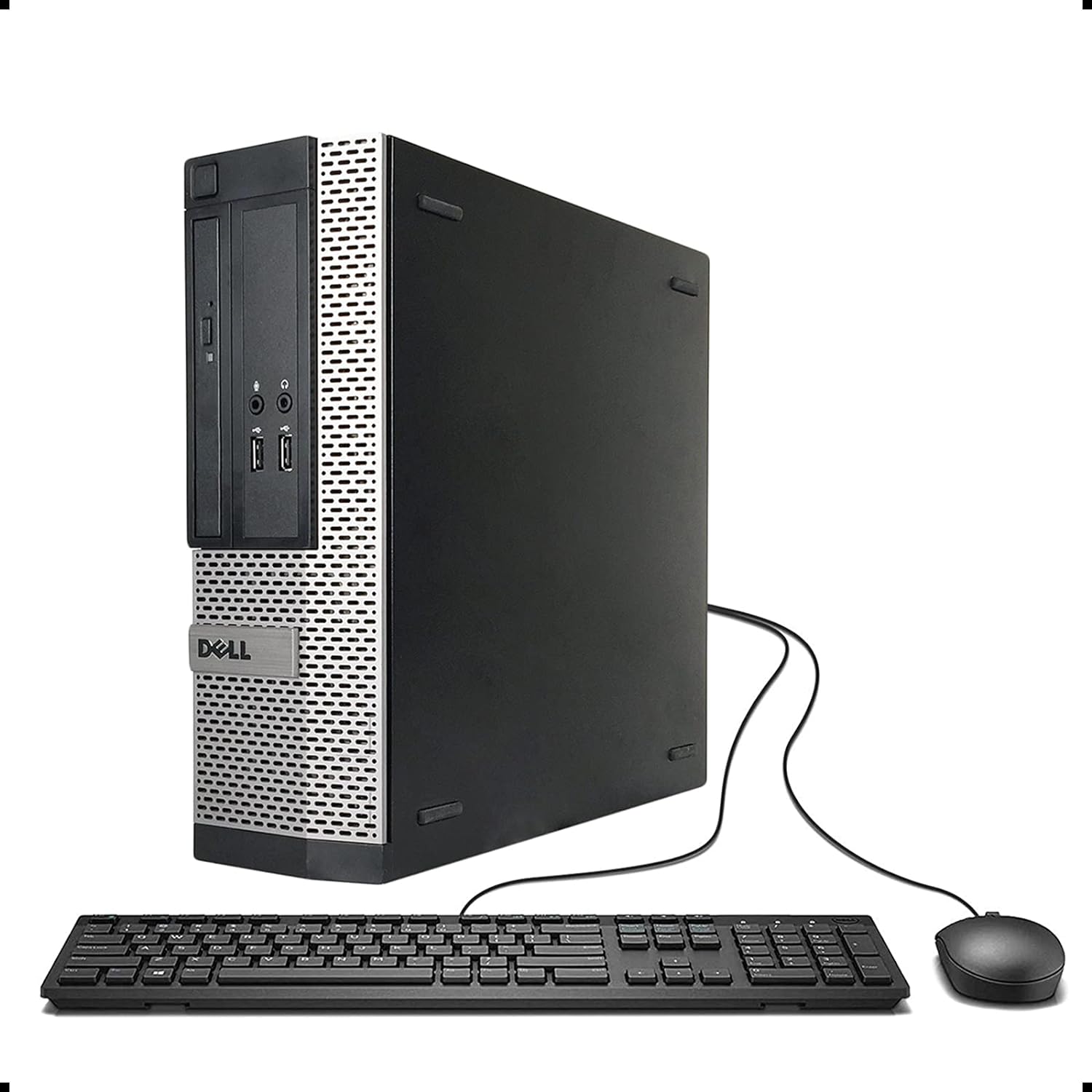 DELL Optiplex 3020 SFF Desktop PC - Intel Core i5-4570 3.2GHz 8GB 500GB DVDRW Windows 10 Professional (Renewed)]