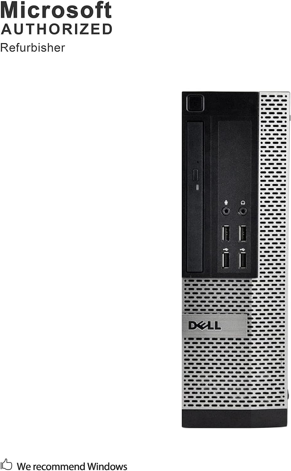 DELL Optiplex 9010 SFF Desktop PC - Intel Core i5-3470 3.2GHz 16GB RAM 240GB SSD DVD Windows 10 Pro, WIFI (Renewed)]