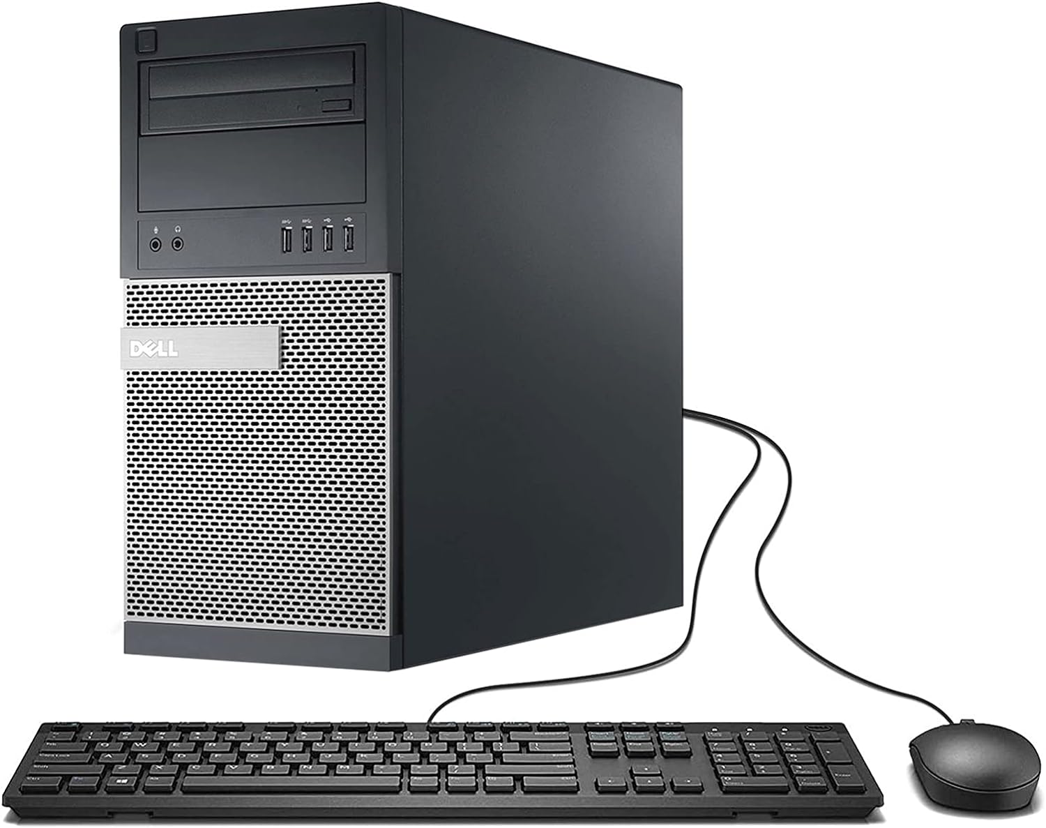 Dell Optiplex 9020 Mini Tower Desktop PC, Intel Core i7-4770-3.4 GHz, 32GB Ram, 1TB (1000GB) SSD Drive, WiFi, DVD-RW, Windows 10 Pro (Renewed)