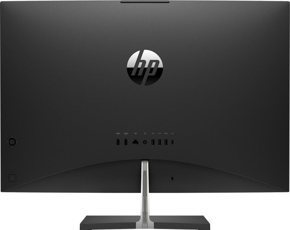 HP Pavilion 27 Touch Desktop 1TB SSD 64GB RAM (Intel 13th gen i7 Processor with 16 cores and Turbo to 4.90GHz, 64 GB RAM, 1 TB SSD, 27-inch FullHD Touchscreen, Win 11) PC Computer All-in-One