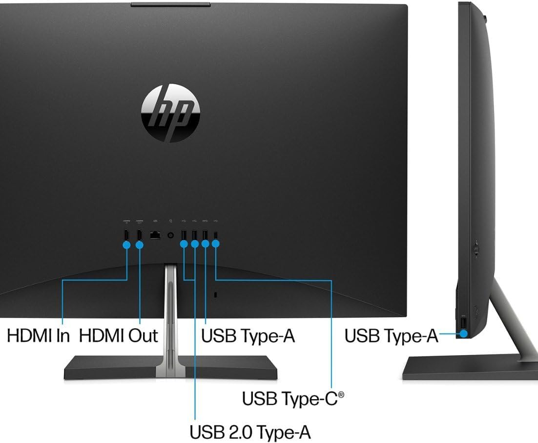 HP Pavilion 27 Touch Desktop 2TB SSD 64GB RAM (Intel 13th gen i7 Processor with 16 cores and Turbo to 4.90GHz, 64 GB RAM, 2 TB SSD, 27-inch FullHD Touchscreen, Win 11) PC Computer All-in-One : Electronics