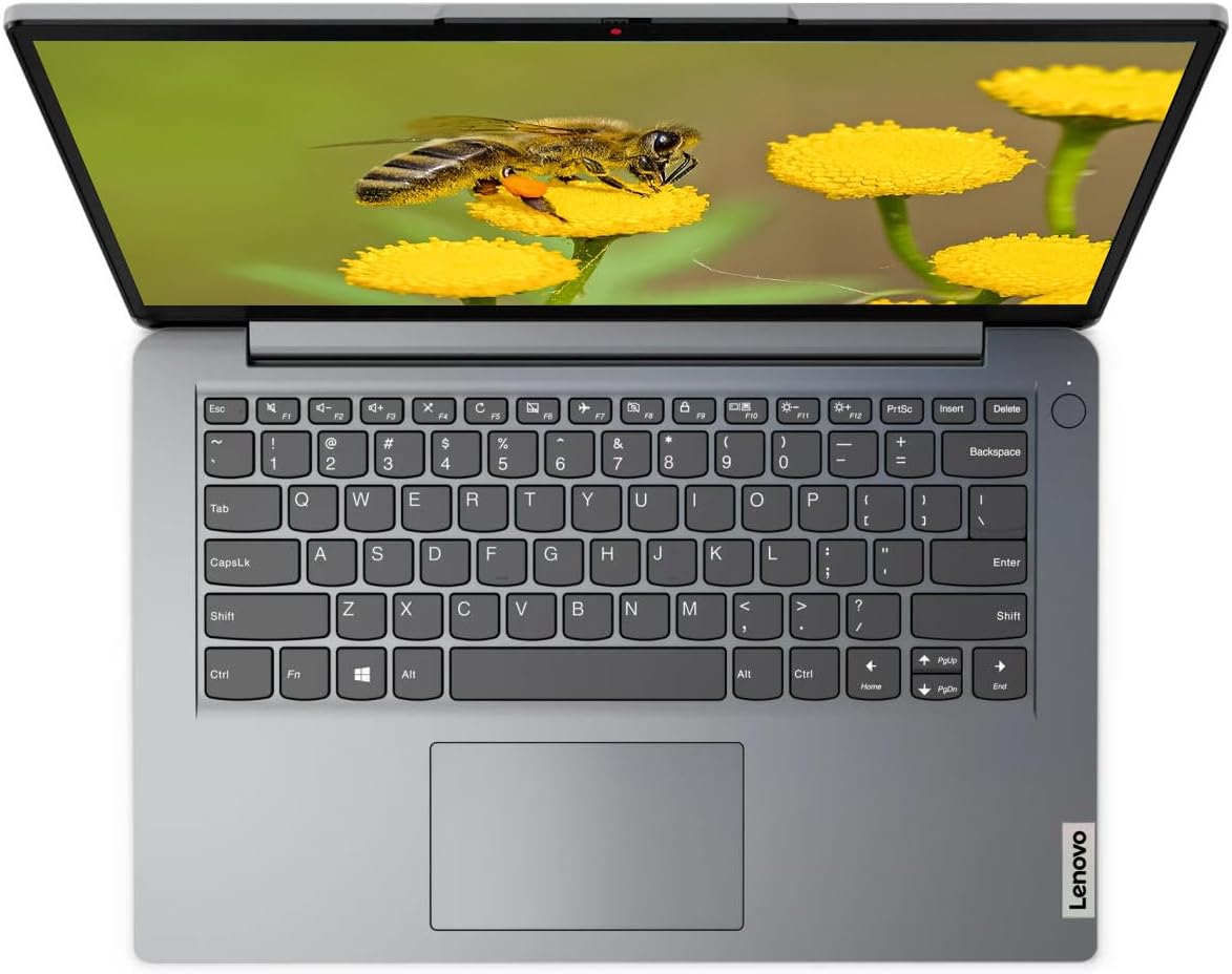 Lenovo Premium 14 Laptop, Intel Pentium Processor Up to 3.0GHz, 4GB Memory, 256GB SSD, Super-Fast WiFi, HDMI, Windows 11 (Renewed) (Gray)