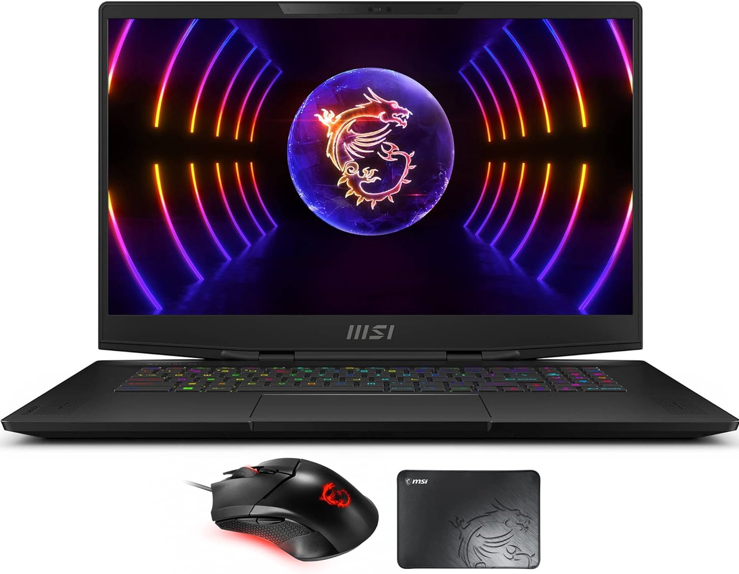 MSI Stealth 17Studio A13VI Gaming  Entertainment Laptop (Intel i9-13900H 14-Core, 64GB DDR5 5200MHz RAM, 4TB PCIe SSD, GeForce RTX 4090, 17.3 240Hz Win 11 Pro) with Clutch GM08, Pad