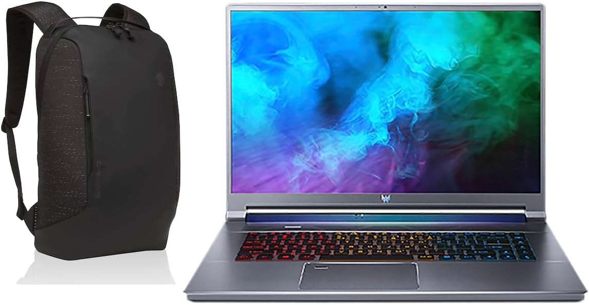 acer Predator Triton 500 SE 16.0 165Hz WQXGA Gaming Laptop (Intel i7-11800H, RTX 3060 6GB, 64GB RAM, 2x8TB SSD (16TB), RGB Backlit KB, Thunderbolt 4, Killer WiFi 6, Webcam, Win 11 Pro) w/Backpack