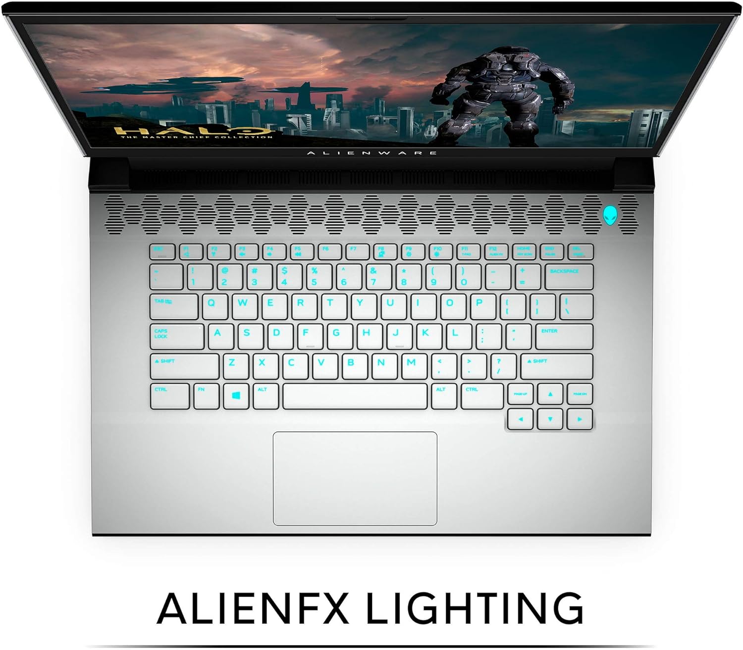 Alienware New m15 15.6 inch FHD Gaming Laptop (Lunar Light) Intel Core i7-10750H 10th Gen, 32GB DDR4 RAM, 1TB SSD, Nvidia Geforce RTX 2080 Super 8GB GDDR6, Windows 10 Home (AWm15-7937WHT-PUS)