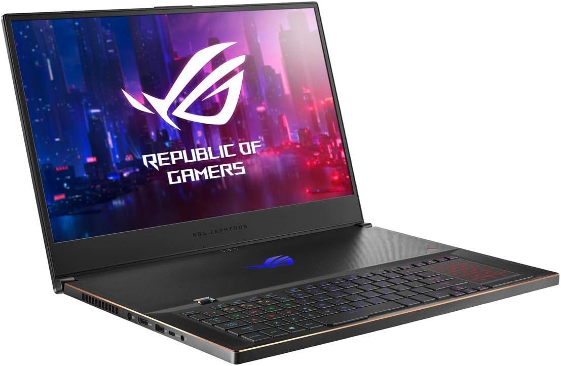 ASUS ROG Zephyrus S17 Gaming and Entertainment Laptop (Intel i7-10875H 8-Core, 48GB RAM, 4TB PCIe SSD, RTX 2080 Super Max-Q, 17.3 Full HD (1920x1080), WiFi, Bluetooth, Win 10 Pro) (Renewed)