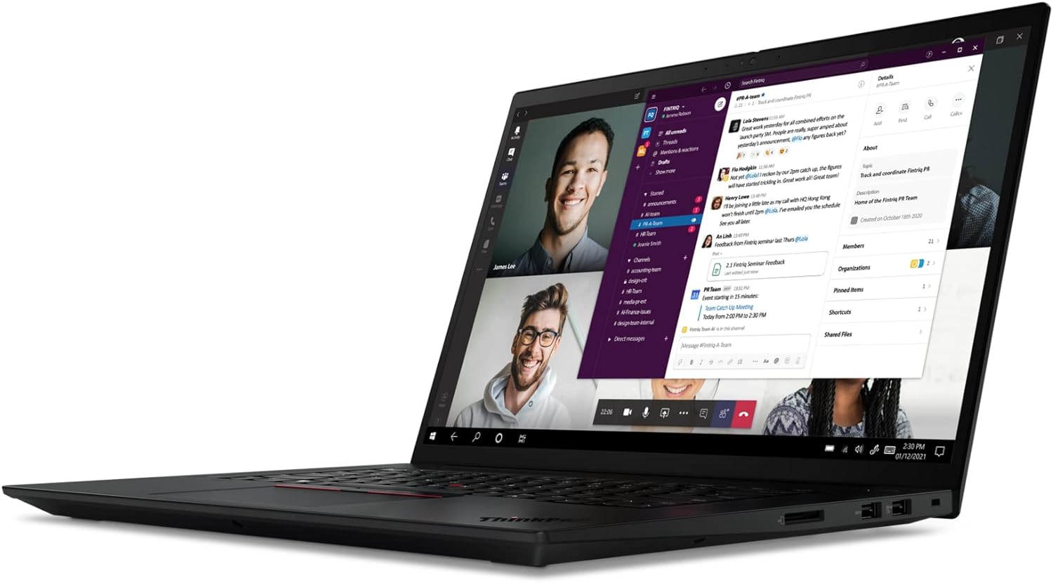 Best Notebooks New ThinkPad X1 Extreme Gen 5 Laptop 12th Gen i9-12900H vPro 16.0 4K WQUXGA Anti-Reflective Touchscreen GeForce RTX 3080 Ti 16GB Active Stylus Pen (2TB SSD|64GB RAM|Win 11 Pro)