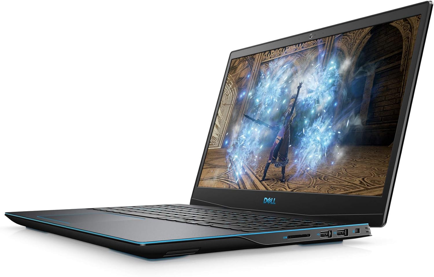 Dell Gaming G3 15 3500, 15.6 inch FHD Non-Touch Laptop - Intel Core i7-10750H, 16GB DDR4 RAM, 512GB SSD, NVIDIA GeForce RTX 2060 6GB GDDR6, Windows 10 Home - Black