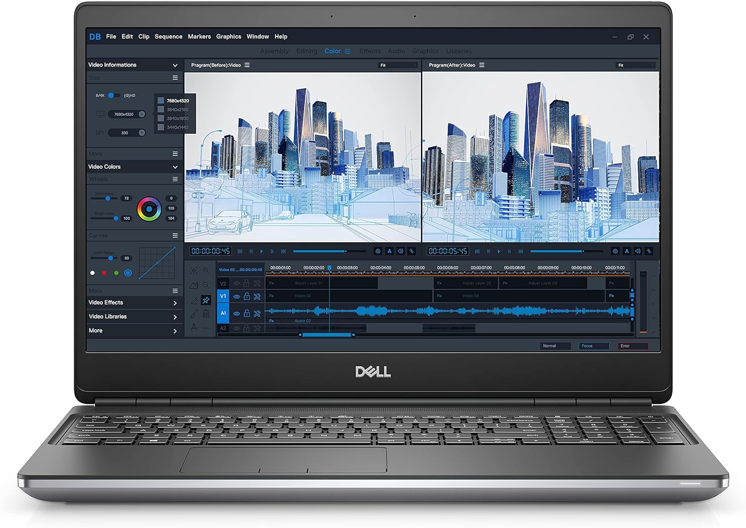 Dell Precision 7000 7560 Workstation Laptop (2021) | 15.6 FHD | Core i7-1TB SSD - 32GB RAM - RTX A4000 | 8 Cores @ 4.6 GHz - 11th Gen CPU - 8GB GDDR6 Win 10 Pro (Renewed)