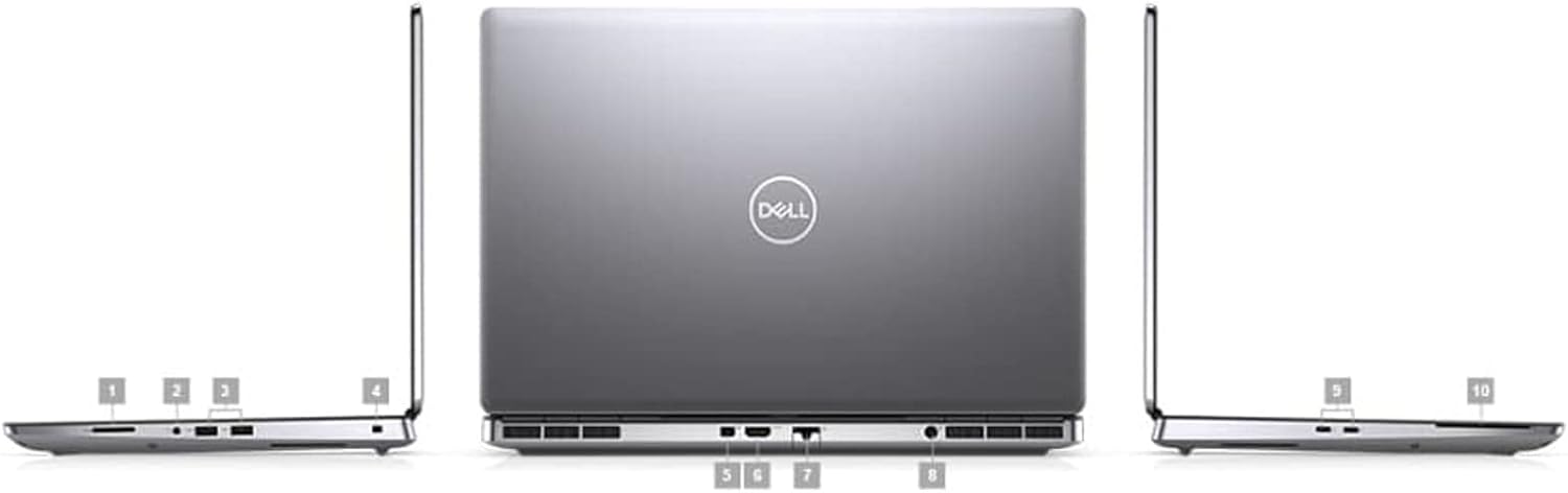 Dell Precision 7000 7560 Workstation Laptop (2021) | 15.6 FHD | Core i9-512GB SSD Hard Drive - 32GB RAM - RTX A3000 | 8 Cores @ 5 GHz - 11th Gen CPU - 6GB GDDR6 Win 10 Pro (Renewed)