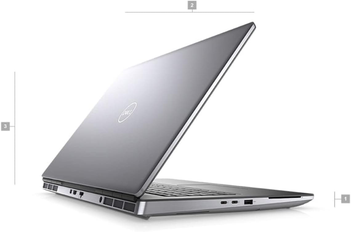 Dell Precision 7000 7760 Workstation Laptop (2021) | 17.3 FHD | Core i7-1TB SSD - 32GB RAM - RTX 3080 | 8 Cores @ 4.8 GHz - 11th Gen CPU - 10GB GDDR6X Win 10 Pro (Renewed)