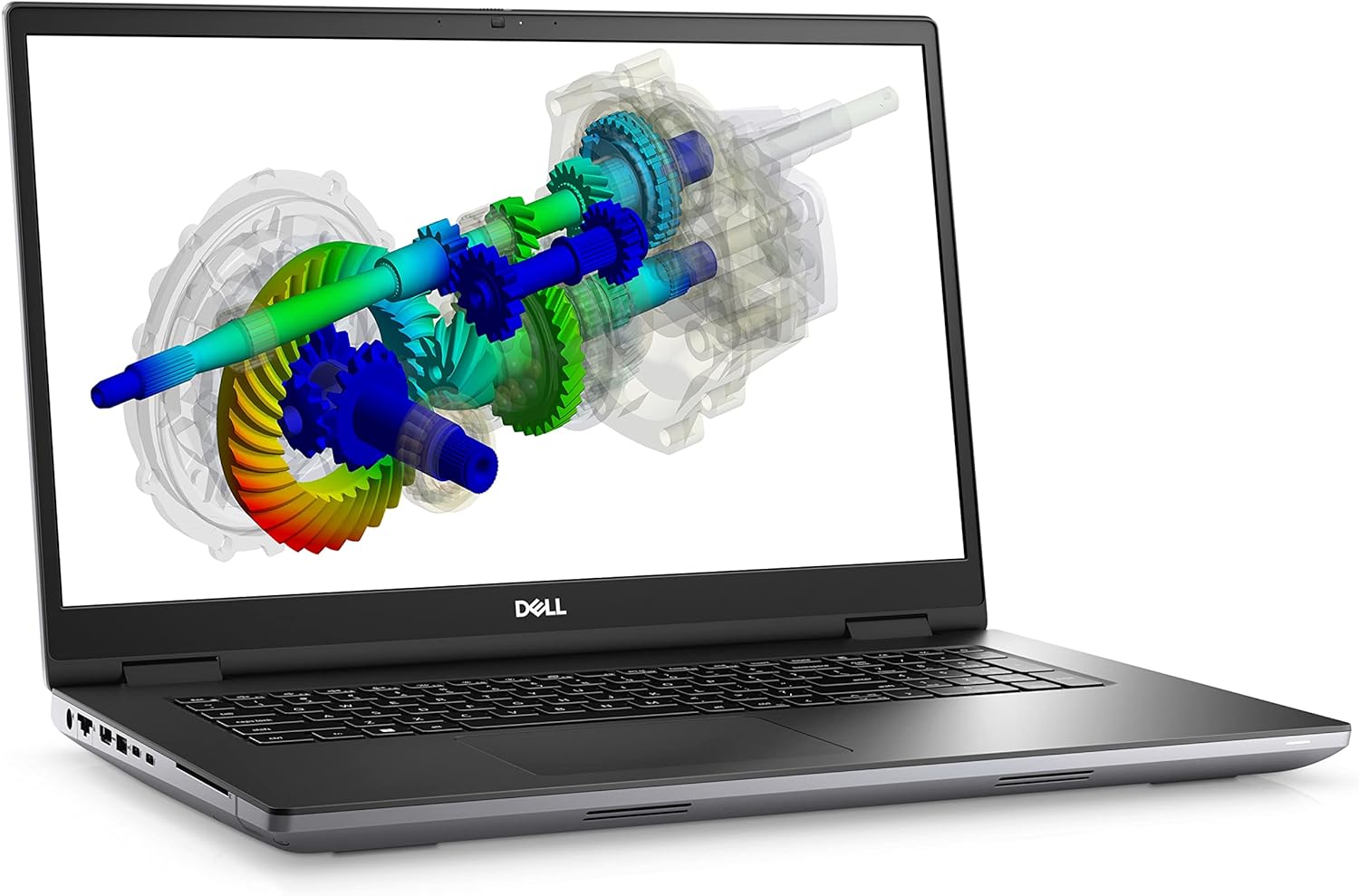 Dell Precision 7000 7770 Workstation Laptop (2022) | 17.3 4K | Core i9-2TB SSD + 2TB SSD - 128GB RAM - 3080 Ti | 16 Cores @ 5 GHz - 12th Gen CPU - 16GB GDDR6X Win 11 Pro (Renewed)