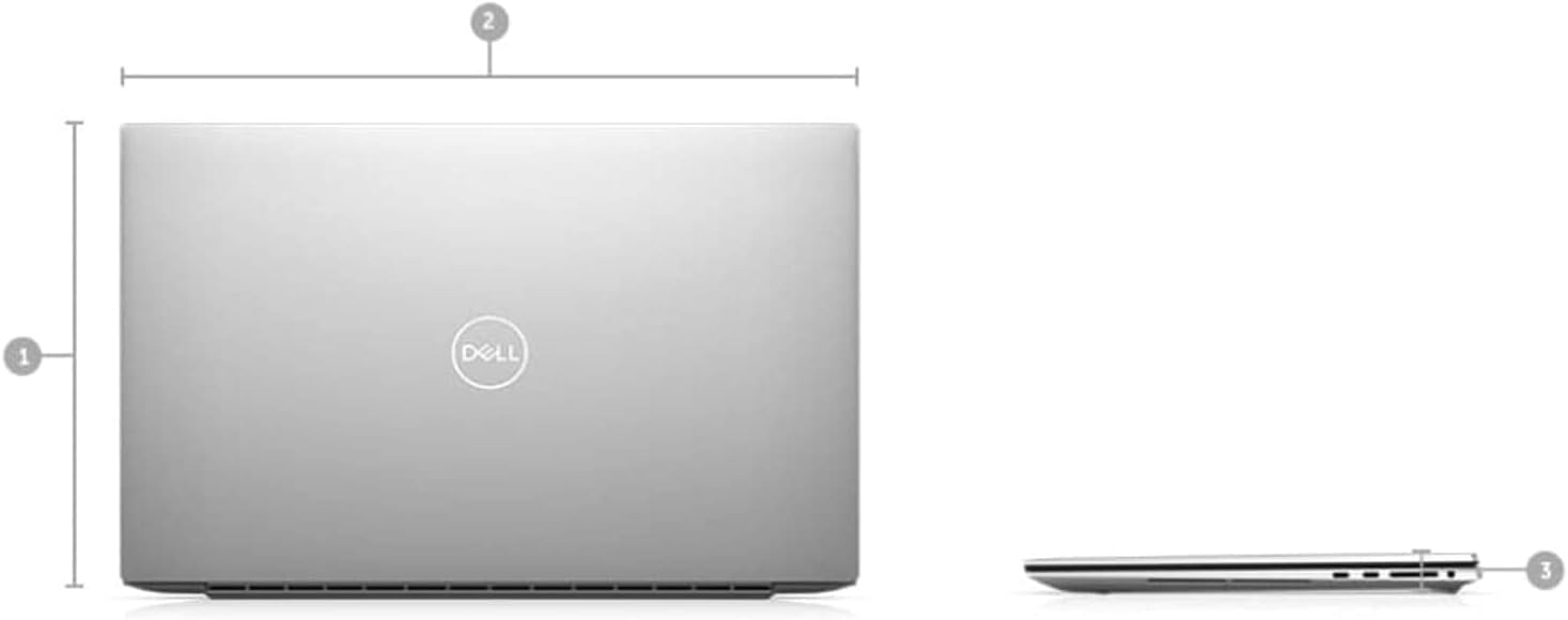 Dell XPS 9710 Laptop (2021) | 17 4K Touch | Core i7-512GB SSD - 512GB RAM - RTX 3050 | 8 Cores @ 4.6 GHz - 11th Gen CPU Win 10 Home