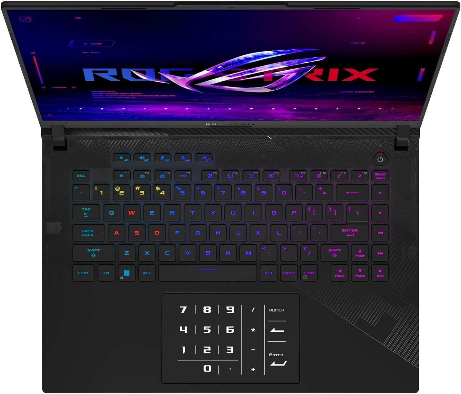 EXCaliberPC [2024] ASUS ROG Strix Scar 16 G634JYR-XS97 Pro Extreme (Intel Core i9-14900HX, 96GB DDR5 RAM, 8TB NVMe SSD, NVIDIA GeForce RTX 4090, 16 QHD+ 240Hz 3ms, Windows 11 Pro) Gaming Laptop