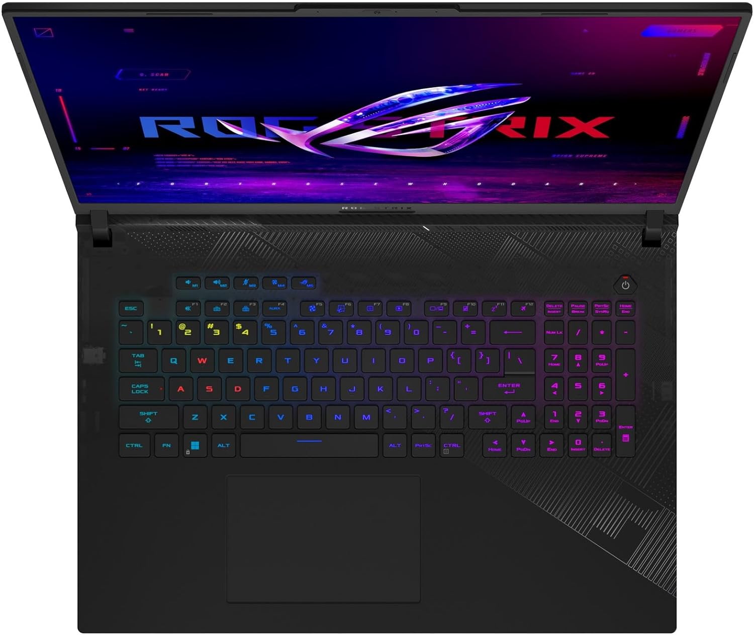 EXCaliberPC [2024] ASUS ROG Strix Scar 18 G834JYR-XS97 Pro Extreme (Intel Core i9-14900HX, 64GB DDR5 RAM, 8TB NVMe SSD, NVIDIA GeForce RTX 4090, 18 QHD+ 240Hz 3ms, Windows 11 Pro) Gaming Laptop