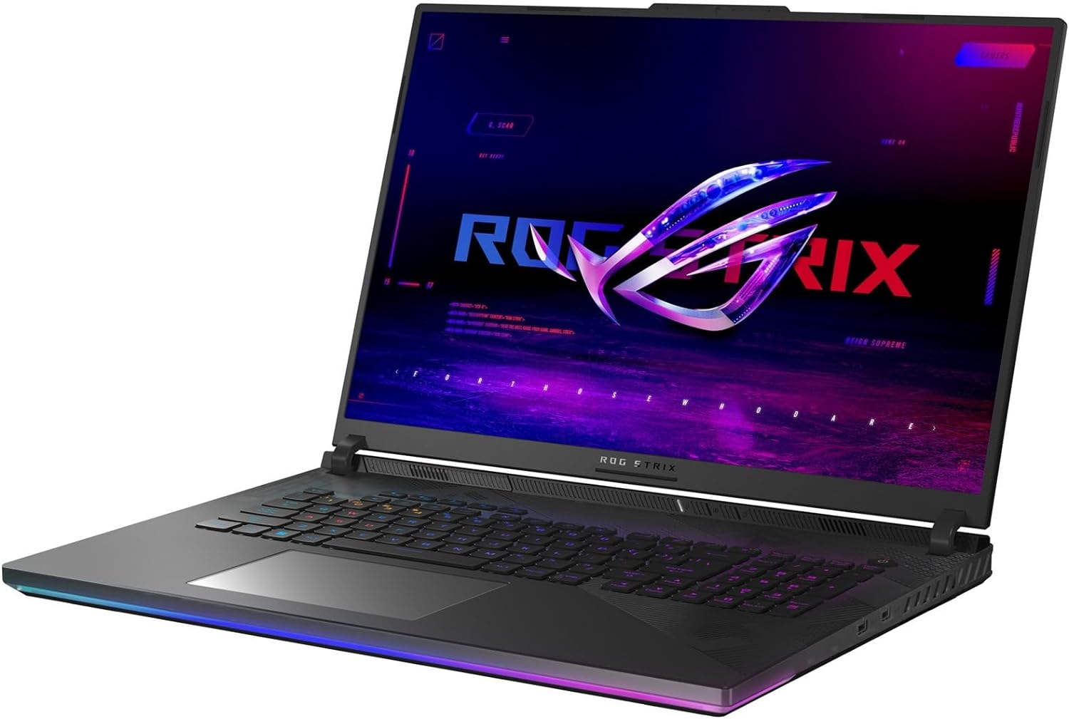 EXCaliberPC [2024] ASUS ROG Strix Scar 18 G834JYR-XS97 Pro Extreme (Intel Core i9-14900HX, 64GB DDR5 RAM, 8TB NVMe SSD, NVIDIA GeForce RTX 4090, 18 QHD+ 240Hz 3ms, Windows 11 Pro) Gaming Laptop