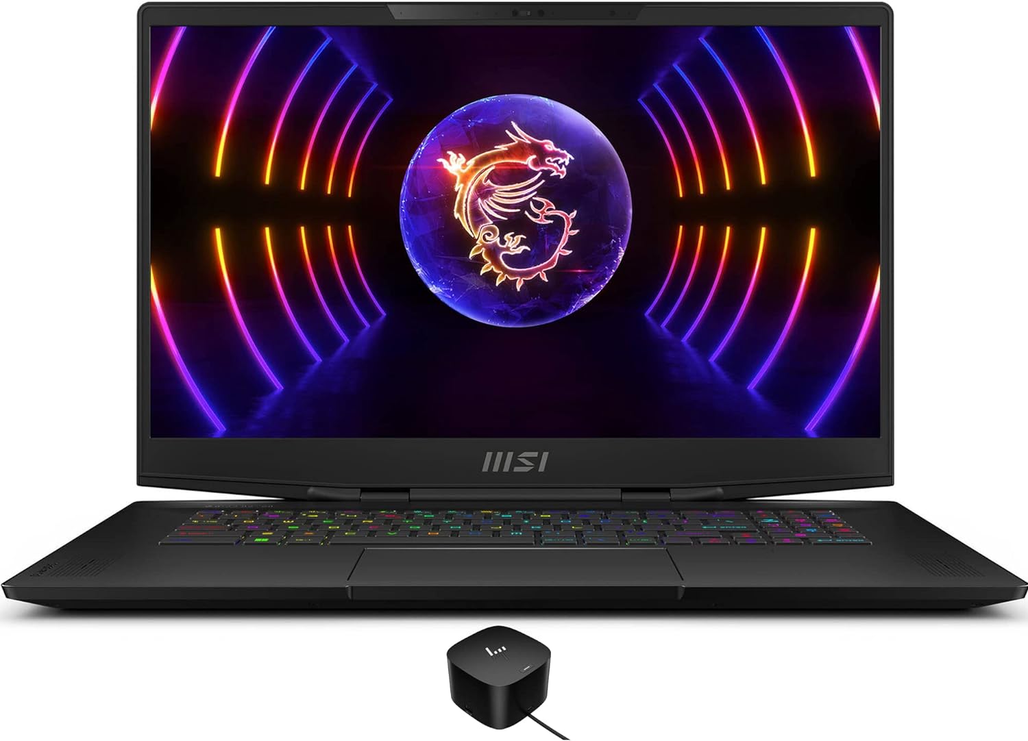 MSI Stealth 17Studio A13VI Gaming  Entertainment Laptop (Intel i9-13900H 14-Core, 64GB DDR5 5200MHz RAM, 2x8TB PCIe SSD (16TB), GeForce RTX 4090, 17.3 240Hz Win 11 Pro) with 120W G4 Dock