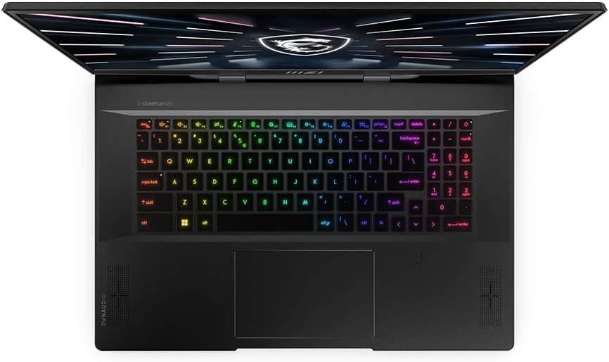 MSI Stealth GS77 -17 Gaming  Entertainment Laptop (Intel i9-12900H 14-Core, 32GB DDR5 4800MHz RAM, 2x4TB PCIe SSD RAID 0 (8TB), Win 11 Pro) with MS 365 Personal , Hub