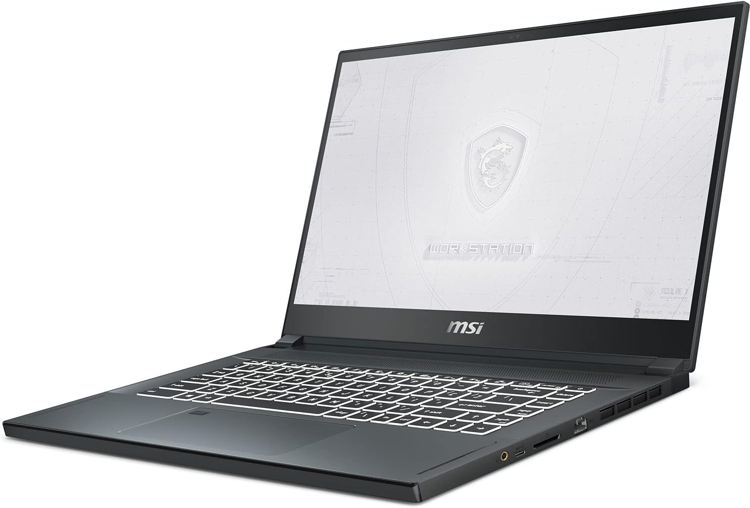 MSI WS66 11UKT Gaming  Business Laptop (Intel i9-11900H 8-Core, 64GB RAM, 2x8TB PCIe SSD (16TB), Quadro RTX A3000, 15.6 Touch Full HD (1920x1080), Fingerprint, WiFi, Win 10 Pro) with Hub