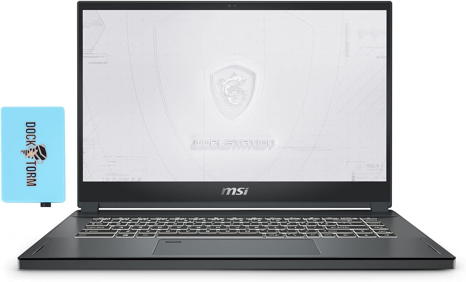 MSI WS66 11UKT Gaming  Business Laptop (Intel i9-11900H 8-Core, 64GB RAM, 2x8TB PCIe SSD (16TB), Quadro RTX A3000, 15.6 Touch Full HD (1920x1080), Fingerprint, WiFi, Win 10 Pro) with Hub