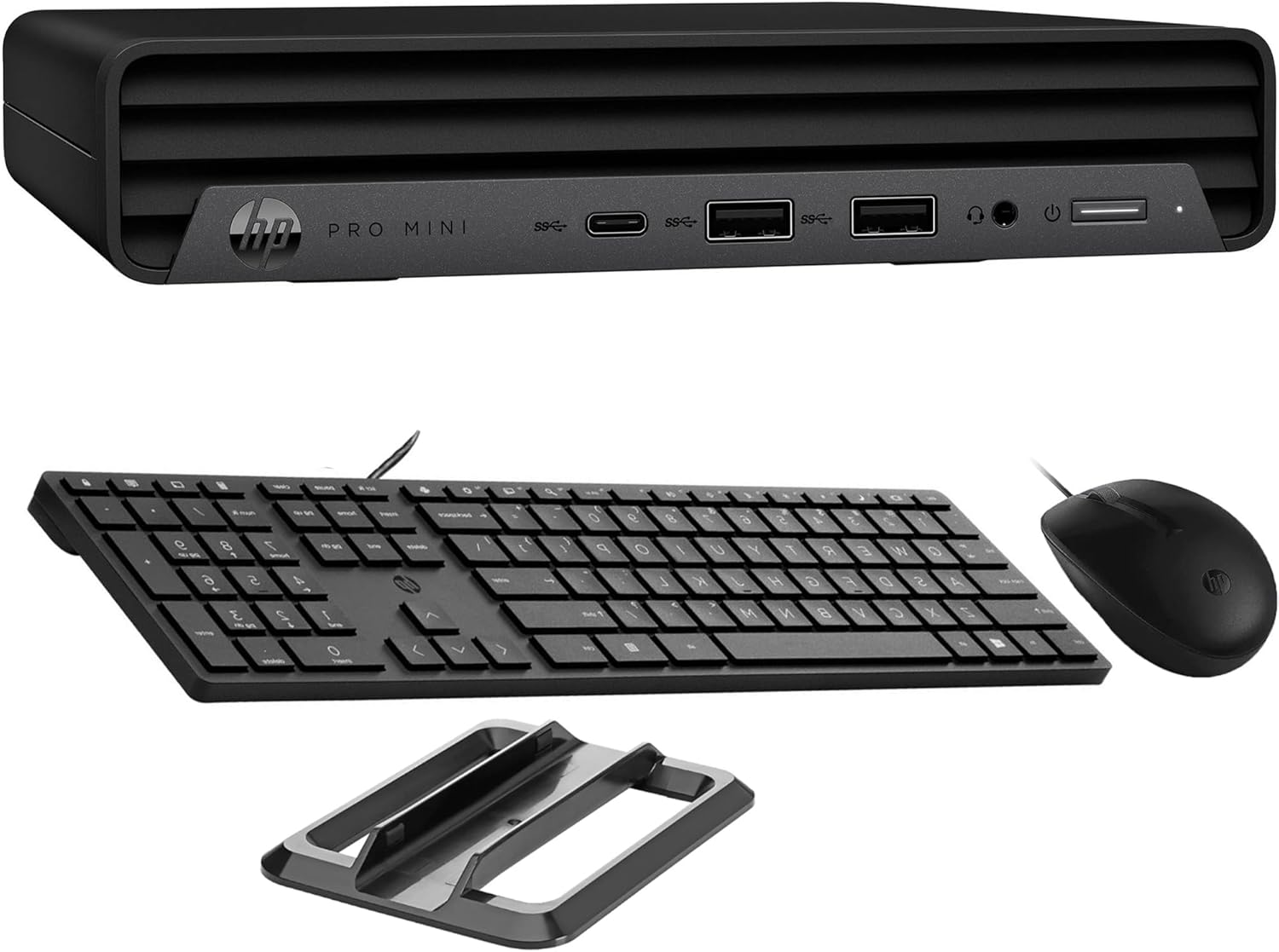 HP Pro Mini 400 G9 Business Mini PC Desktop Computer, Intel i3-13100T (Beat i5-11500T), 16GB DDR4 RAM, 512GB PCIe SSD, WiFi 6, Bluetooth 5.2, Keyboard and Mouse, Windows 11 Pro, AZ-XUT