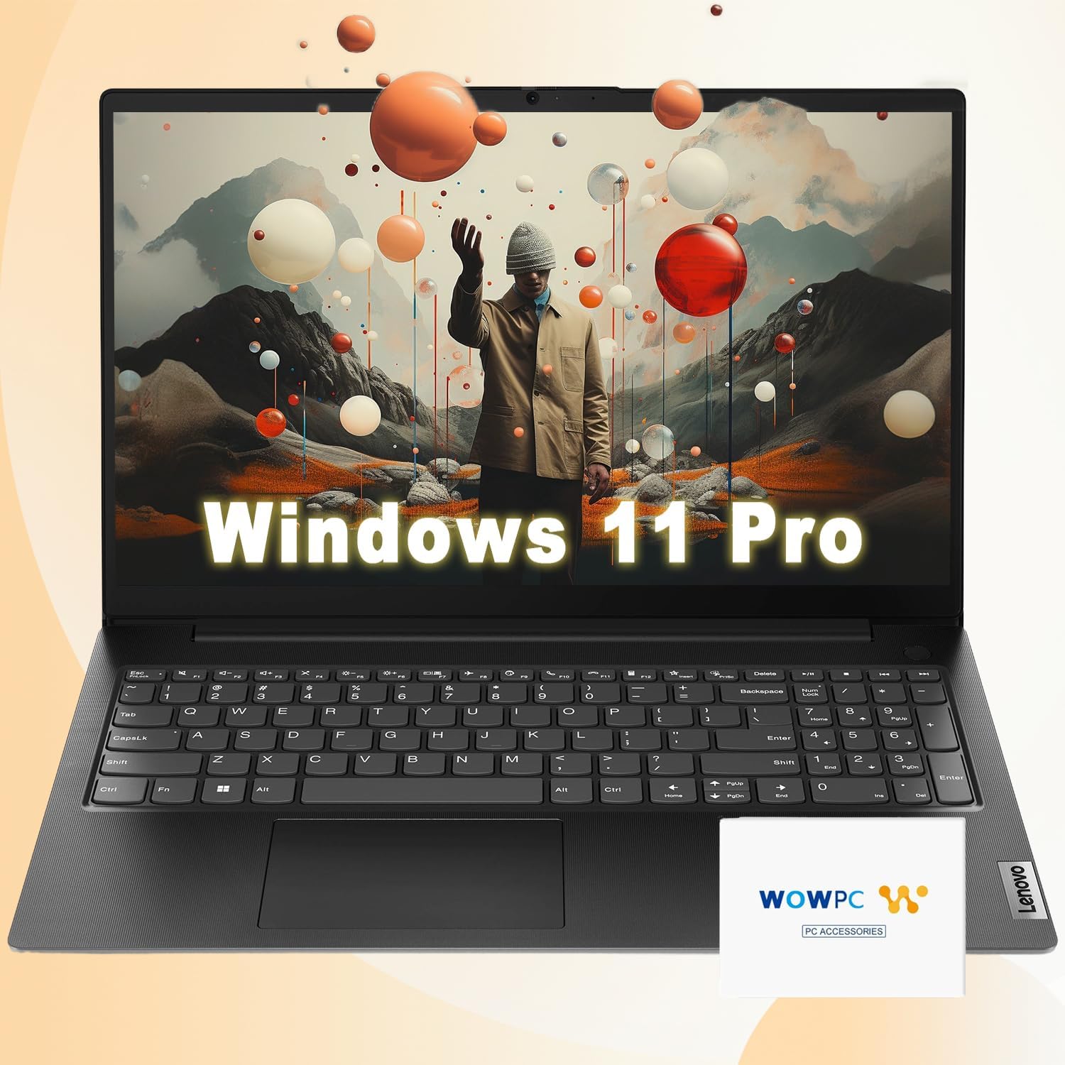 Lenovo Newest V15 Business Laptop | Intel 4-core Processor | 15.6 FHD (1920 x 1080) | 32GB RAM | 1TB SSD | Ethernet RJ-45 | Military Durability | Windows 11 Pro | w/WOWPC 500GB External Storage