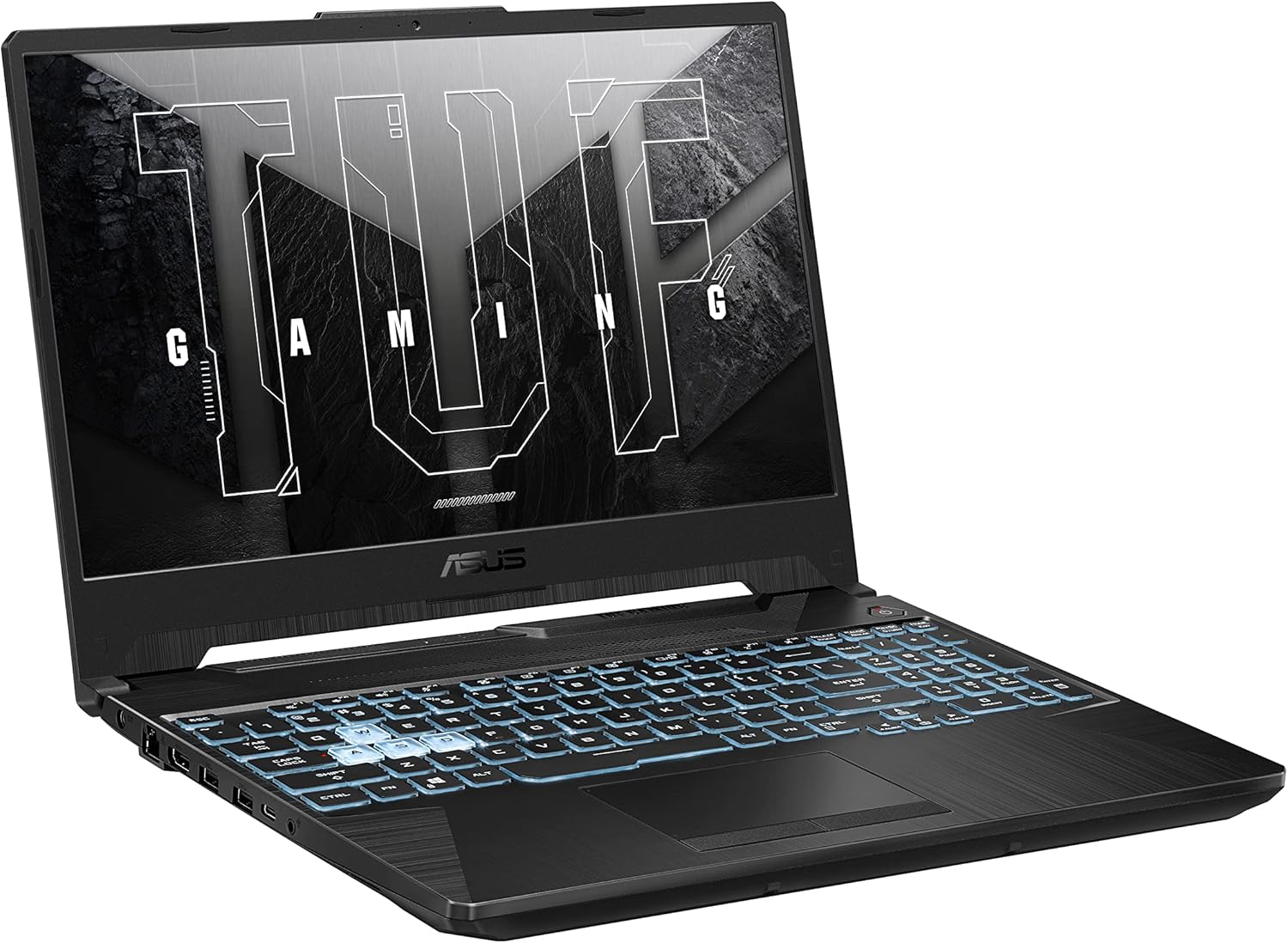 ASUS TUF Gaming A15 (2024) Gaming Laptop, 15.6” FHD 144Hz Display, NVIDIA® GeForce RTX™ 2050, AMD Ryzen™ 5 7535HS, 8GB DDR5, 512GB PCIe® Gen4 NVMe™ SSD, Wi-Fi 6, Windows 11, FA506NF-ES51