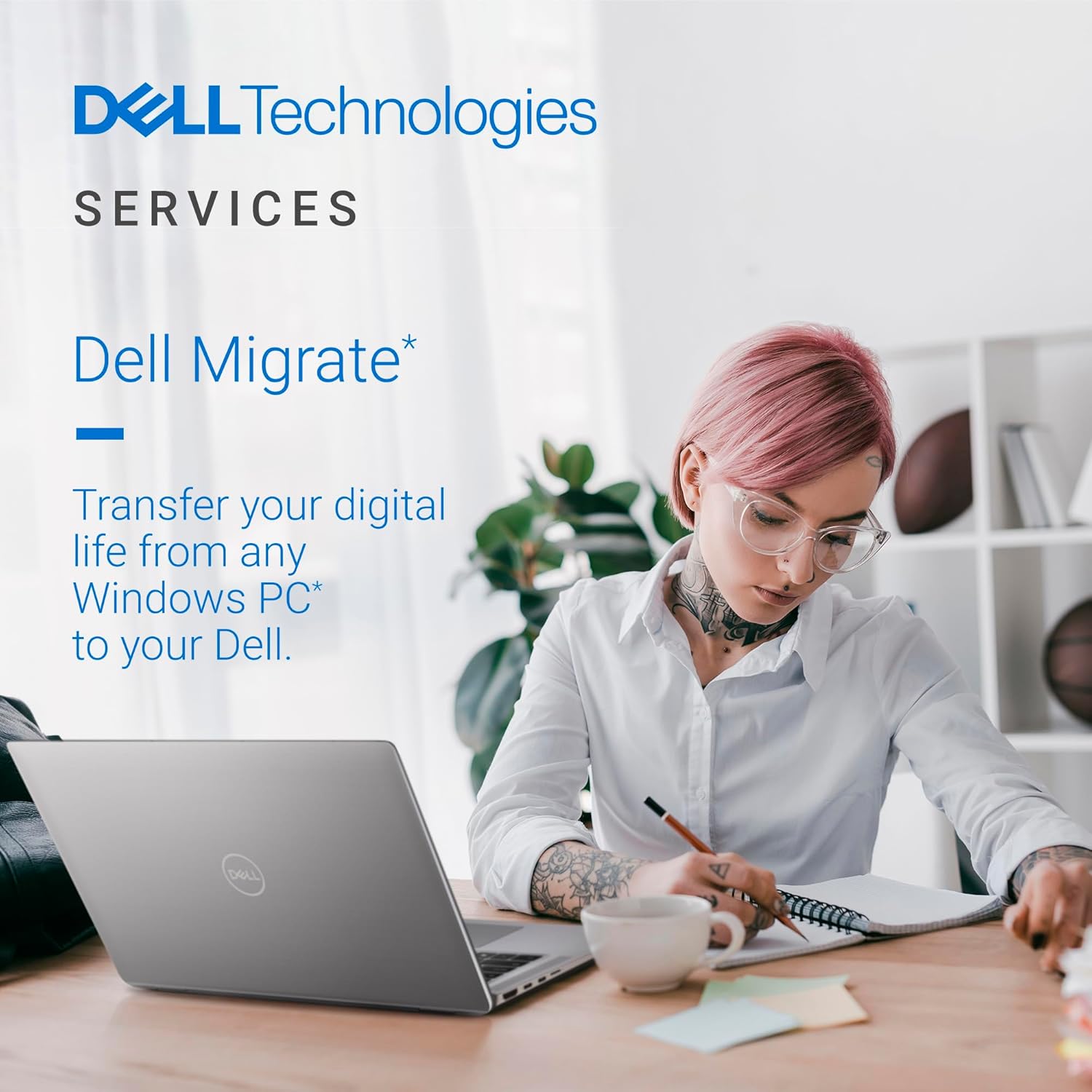 Dell Inspiron 16 Plus 7640 Laptop - 16.0-inch 16:10 2.5K Display, Intel Core i7-13620H Processor, 16GB LPDDR5 RAM, 1TB SSD, Intel UHD Graphics, Windows 11 Home, Onsite  Migrate Service - Ice Blue