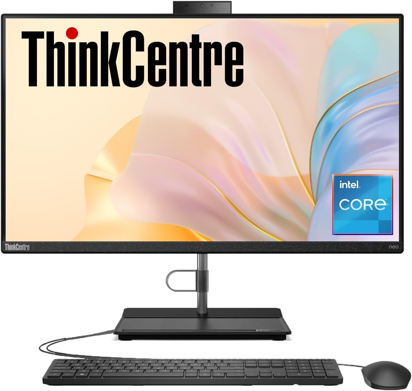 Lenovo ThinkCentre All-in-One Business Computer, 23.8 FHD Display, 12th Gen Intel 6-Core Processor, 16GB RAM, 512GB PCIe SSD, Wi-Fi, HDMI, Webcam, DVD-RW, Windows 11 Pro