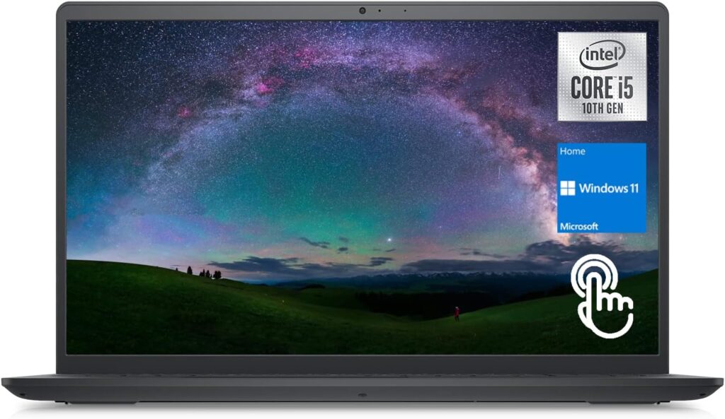 Dell 2022 Newest Inspiron 3511 Laptop, 15.6 FHD Touchscreen, Intel Core i5-1135G7, 16GB DDR4 RAM, 512GB PCIe SSD, SD Card Reader, Webcam, HDMI, Wi-Fi, Windows 11 Home, Black