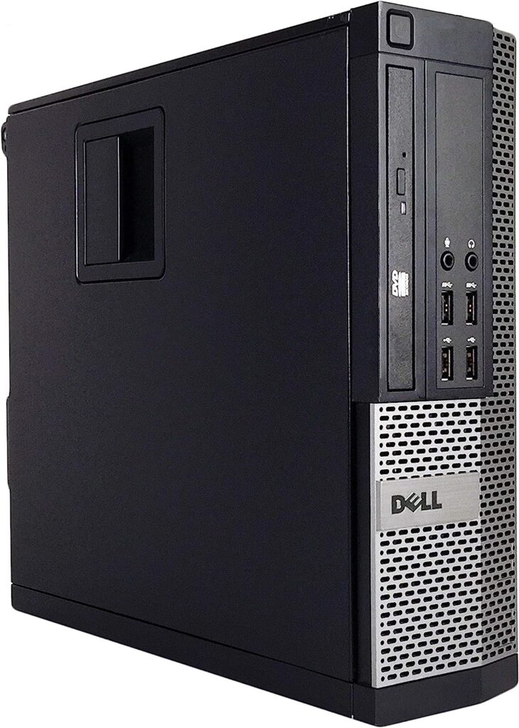 Dell Optiplex 7010 SFF Desktop PC - Intel Core i5-3470 3.2GHz 4GB 250GB DVD Windows 10 Pro (Renewed)