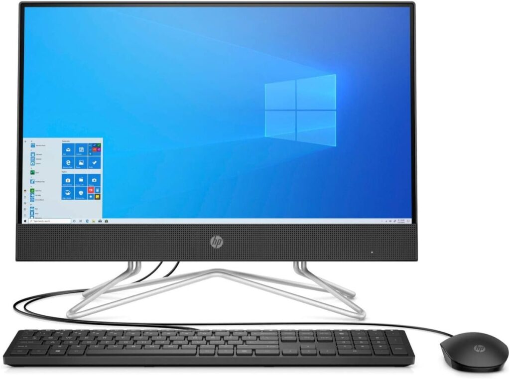 HP 22-DF AMD Ryzen 3 3250U 8GB 1TB HDD 21.5-Inch Full HD Touch Screen All-in-One PC (Renewed)