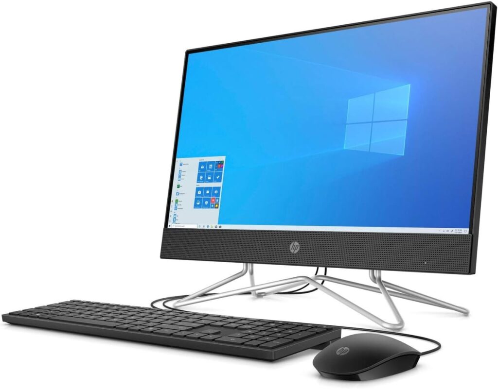 HP 22-DF AMD Ryzen 3 3250U 8GB 1TB HDD 21.5-Inch Full HD Touch Screen All-in-One PC (Renewed)