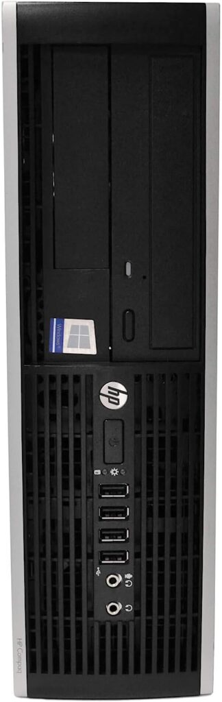 HP Elite Desktop PC Computer Intel Core i5 3.1-GHz, 8 gb Ram, 1 TB Hard Drive, DVDRW, 19 Inch LCD Monitor, Keyboard, Mouse, Wireless WiFi, Windows 10 (Renewed)