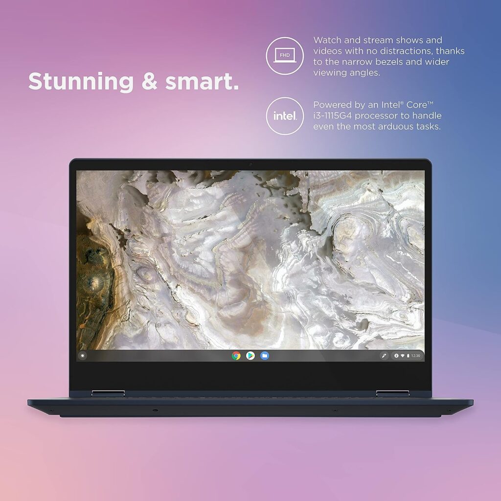 Lenovo - 2022 - IdeaPad Flex 5i - 2-in-1 Chromebook Laptop Computer - Intel Core i3-1115G4 - 13.3 FHD Touch Display - 8GB Memory - 128GB Storage - Chrome OS