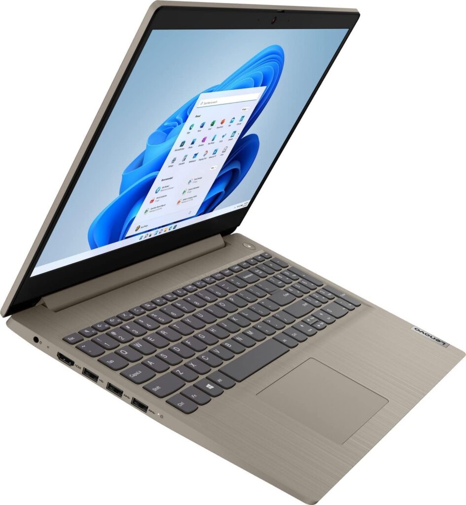 Lenovo 2022 Newest Ideapad 3 Laptop, 15.6 HD Touchscreen, 11th Gen Intel Core i3-1115G4 Processor, 8GB DDR4 RAM, 256GB PCIe NVMe SSD, HDMI, Webcam, Wi-Fi 5, Bluetooth, Windows 11 Home, Almond