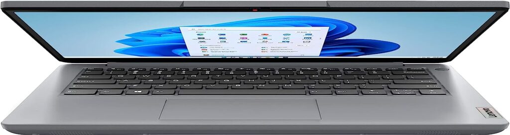 Lenovo Ideapad 1i 14 HD (Intel Dual-Core Celeron N4020, 4GB DDR4 RAM, 64GB Storage, UHD Graphics, Anti-Glare, Webcam) Home  Education Laptop, Bluetooth, Wi-Fi 6, Type-C, Win 11 Home in S Mode