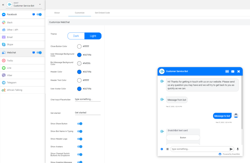 SawBliss Chatbot Customization Review