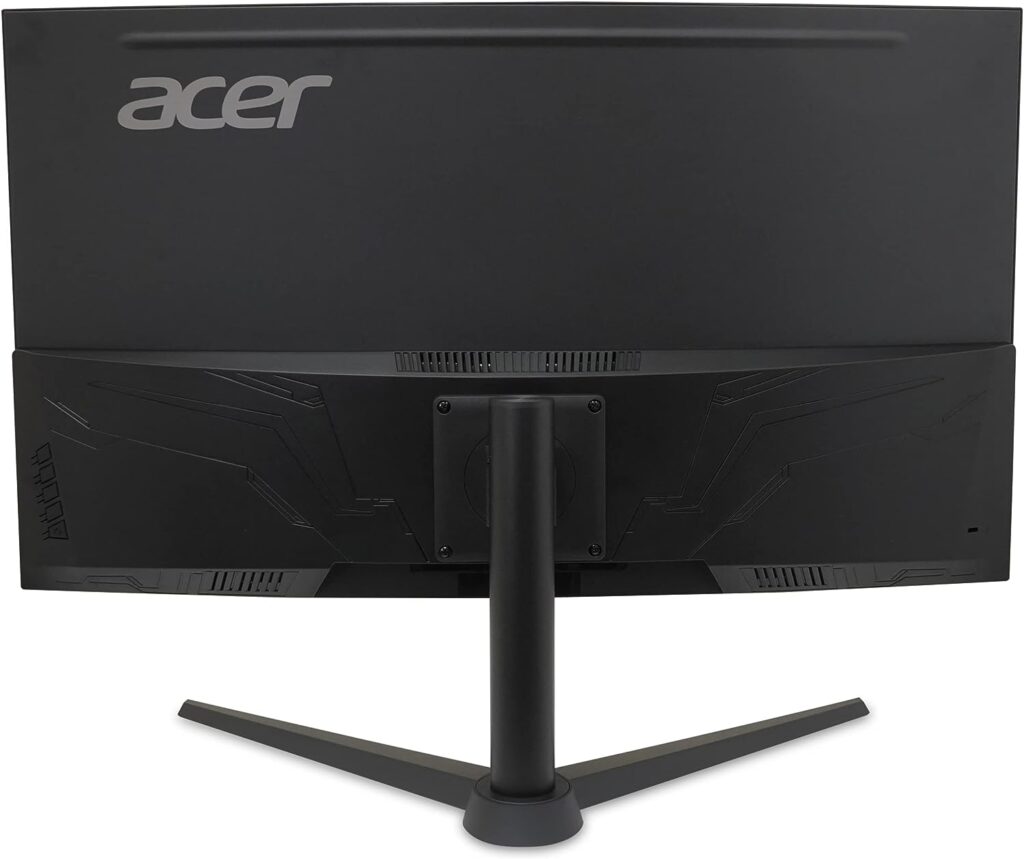 Acer Nitro 31.5 FHD 1920 x 1080 1500R Curved PC Gaming Monitor | AMD FreeSync | 75Hz Refresh | 1ms VRB | VESA Mountable | Height, Tilt, Swivel Adjustable | 1 x HDMI 1.4 Port  VGA | XZ320QR bih,Black