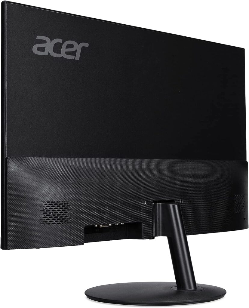 Acer SB272 EBI 27 Full HD (1920 x 1080) IPS Zero-Frame Gaming Office Monitor | AMD FreeSync Technology | Ultra-Thin Stylish Design | 100Hz | 1ms (VRB) | Low Blue Light | Tilt | HDMI  VGA Ports