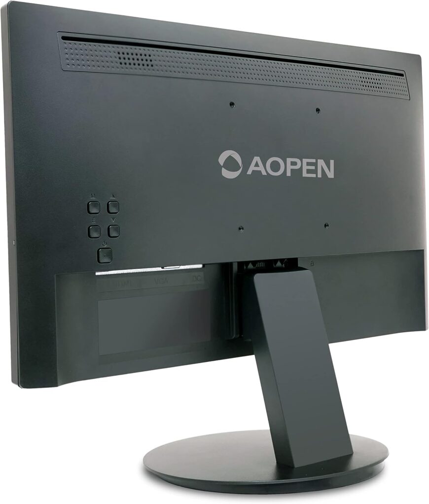 AOPEN 20E0Q bi 19.5-inch Professional HD+ (1600 x 900) Monitor | 75Hz Refresh Rate | VESA Mountable Eye Protection: BlueLight Filter  Flickerless Technology (1 x HDMI  VGA Port)