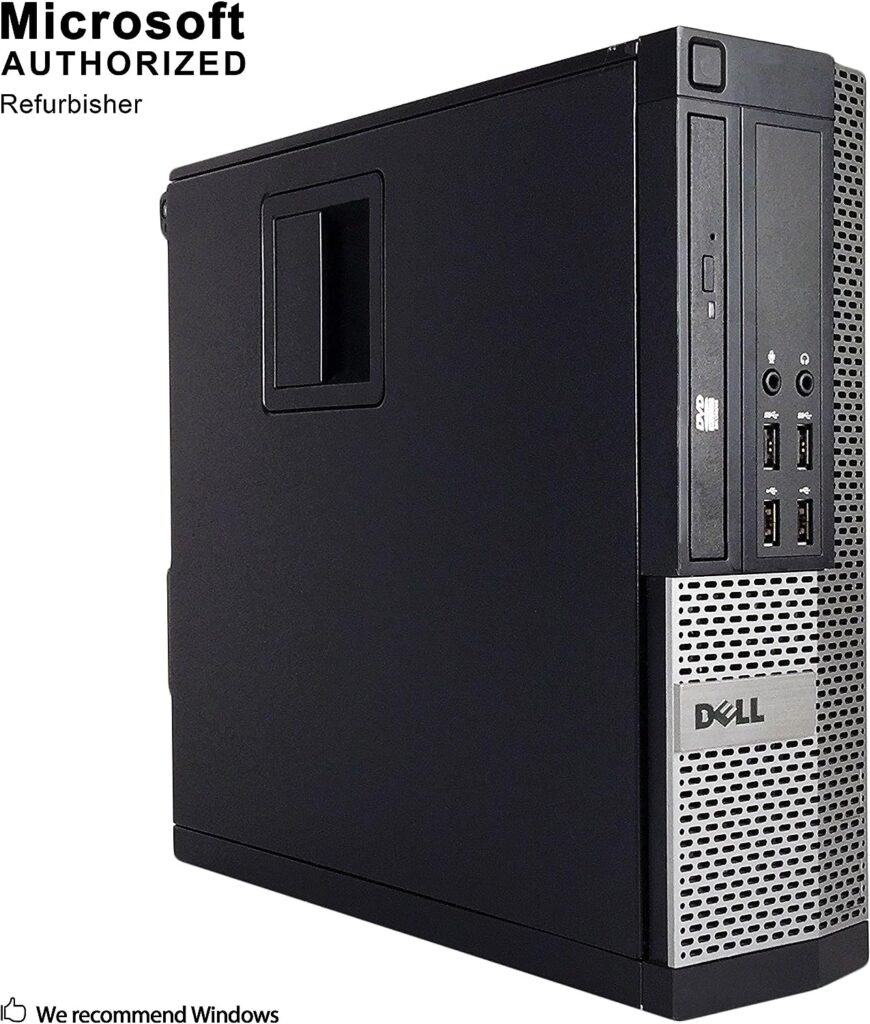 Dell Optiplex 7010 SFF Desktop PC - Intel Core i5-3470 3.2GHz 4GB 250GB DVD Windows 10 Pro (Renewed)