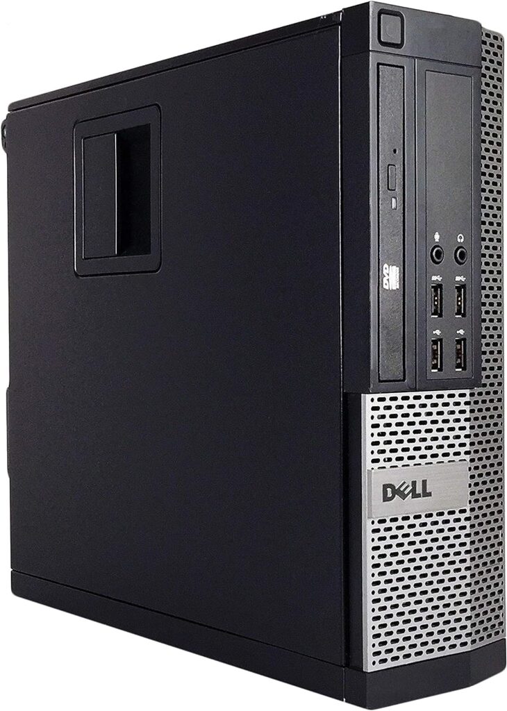 Dell Optiplex 7010 SFF Desktop PC - Intel Core i5-3470 3.2GHz 4GB 250GB DVD Windows 10 Pro (Renewed)