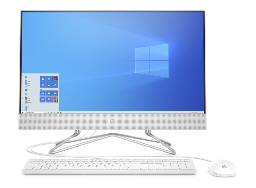 HP 24-df1096 23.8 FHD Touchscreen All-in-One Intel Core i5-1135G7 2.40GHz 16GB RAM 512GB SSD Wi-Fi Bluetooth DVD-Writer Webcam Windows 11 Home(Renewed)