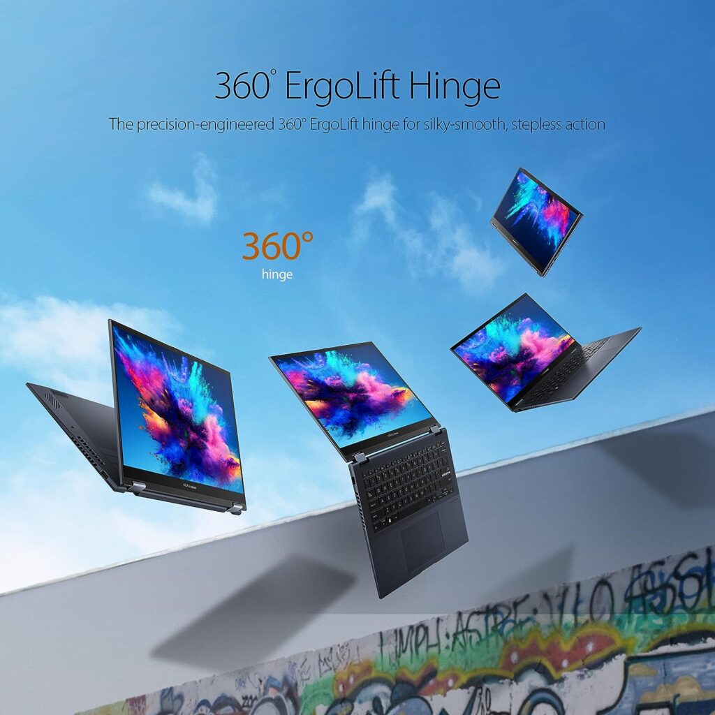 ASUS VivoBook 16 Laptop, 16” WUXGA (1920 x 1200) 16:10 Display, AMD Ryzen 5 7530U CPU, AMD Radeon™ Graphics, 8GB RAM, 512GB SSD, Fingerprint Sensor, Windows 11 Home, Indie Black, M1605YA-ES52